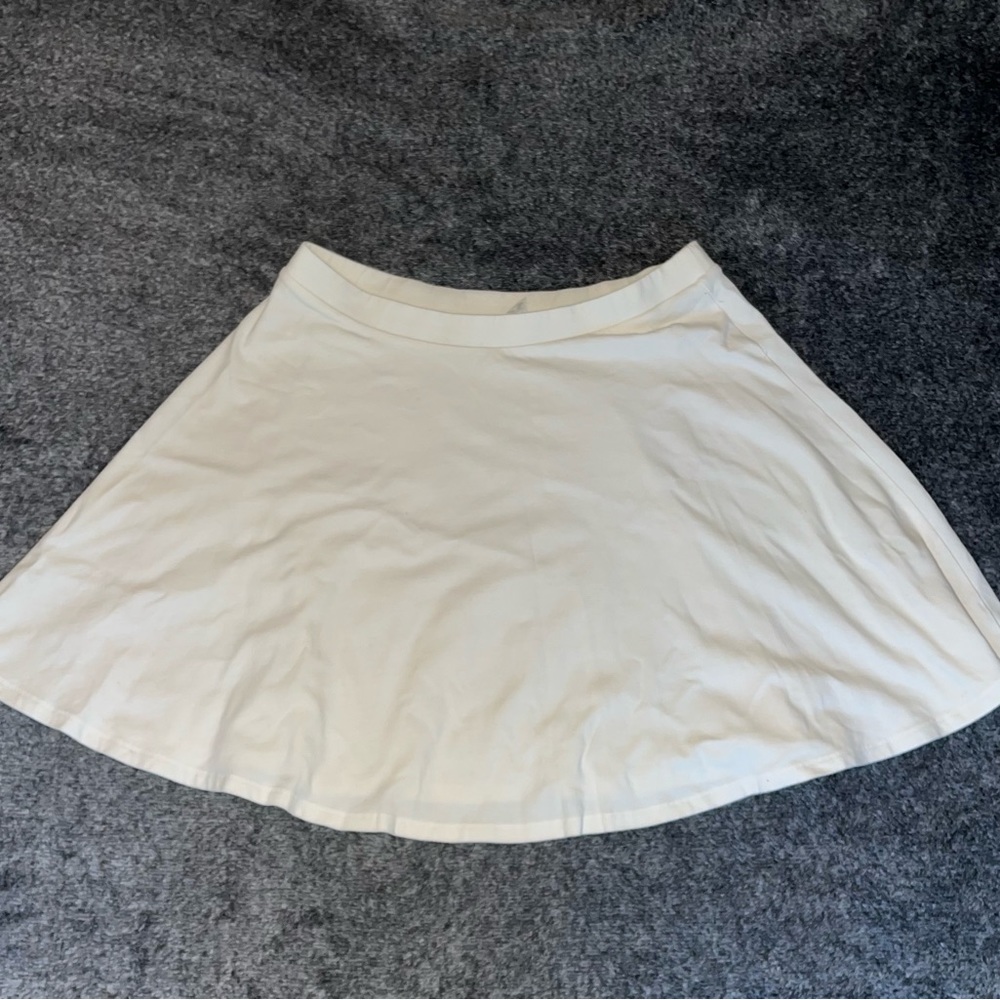Forever 21 White Mini Skirt